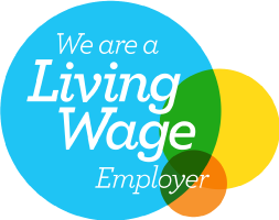 bronko invest Living Wage badge